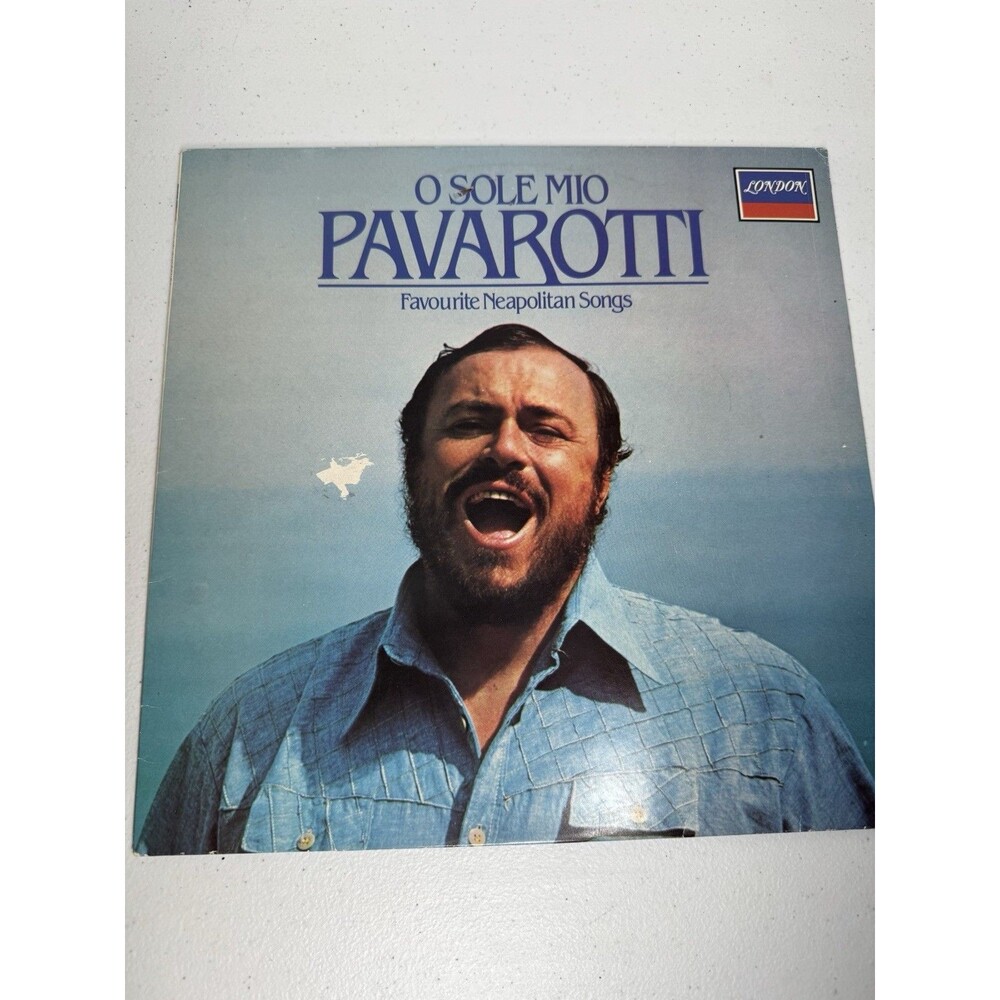 Luciano Pavarotti – O Sole Mio Favorite Neapolitan Songs - LP 1979 London -Opera